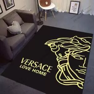 ヴェルサーチ 踏み上げして心地良い感じるVERSACE オールシーズン快適な使い心地 ラグカーペット 2020夏ファション新品