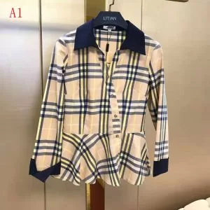 夏のコーデには欠かせない 2020春夏は人気定番 BURBERRY バーバリー 長袖 シャツ レディース 3色可選