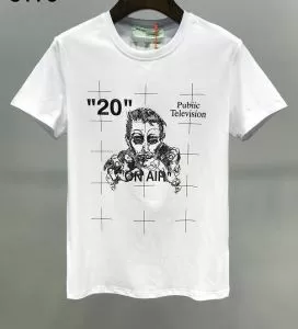 20SS☆送料込 2色可選 十分上品 半袖Tシャツ 上品に着こなせ OffWhite オフホワイト