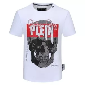 2020春新作2色可選 半袖Tシャツ ファッショニスタを中心に新品が非常に人気 フィリッププレイン PHILIPP PLEIN