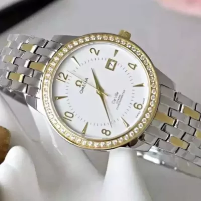 2020強い魅力を感じる一枚 OMEGA オメガ 恋人腕時計 4色可選