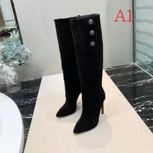 3色可選 2020秋冬トレンド押さえておきたい バルマン BALMAIN 注目の秋ファッション一番 レザーブーツ おしゃれに秋を迎えるために