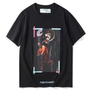 半袖Tシャツ 18ＳＳ美品 2色可選 肌に馴染みやすい OffWhite オフホワイト 数量限定再入荷