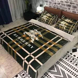 大胆なチェックの人気トレンド 寝具4点セット バーバリー202020秋冬取り入れやすい BURBERRY