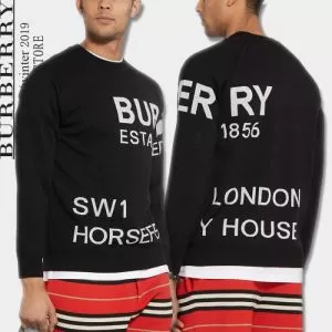 ニットコート 秋冬ファッションコーディネート バーバリー 【2020秋冬】今きてる最先端ブランド BURBERRY 2色可選 最新トレンドコーデおすすめ