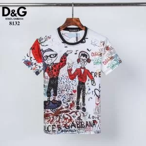 2020話題の商品 2色可選 ドルチェガッバーナ DolceGabbana 飽きもこないデザイン 半袖Tシャツ