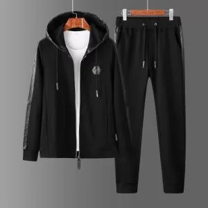 夏っぽさ新作アイテム フィリッププレイン PHILIPP PLEIN 2色可選 上下セット 2020春夏トレンドアイテム