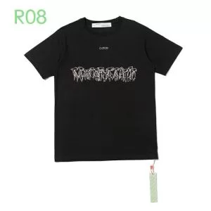 ストリート系に大人気 半袖Tシャツ 2色可選 20新作です OffWhite オフホワイト デザインお洒落
