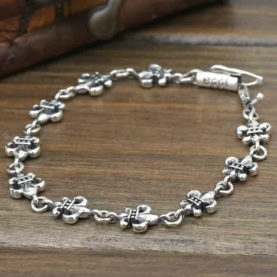 目玉商品 2020 クロムハーツ CHROME HEARTS シルバー925 ブレスレット