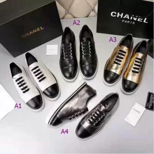 カジュアルシューズ 4色可選 目前の注目ブランド 今季爆発的な人気 CHANEL シャネル