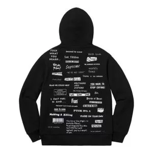 SUPREME 19FW STOP CRYING HOODED シュプリームVIP価格SALE SUPREME 2色可選 おしゃれさ抜群パーカ