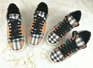高品質な 2020春夏新作 スニーカー、靴 バーバリー BURBERRY 2色可選
