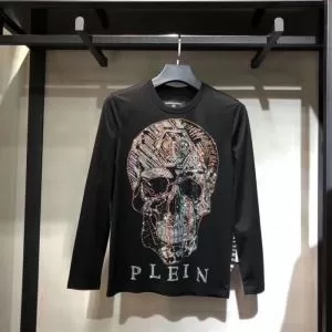 もちろん相性抜群 長袖Tシャツ 2020新発売大歓迎秋冬新名品 PHILIPP PLEIN フィリッププレイン