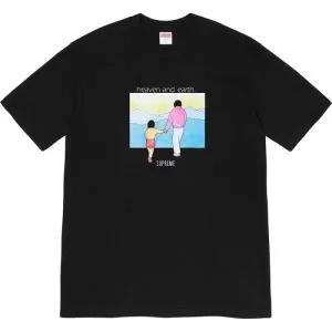 2色可選 Supreme 19FW Heaven And Earth Tee シュプリーム SUPREME Tシャツ半袖 さらに魅力的