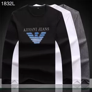ARMANI欧米韓流 4色可選 長袖Tシャツファッショニスタ愛用 アルマーニ 海外先行発売