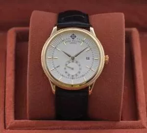 ムダな装飾を排したデザイン 2020 Patek Philippe パテックフィリップ 3針クロノグラフ 日付表示 男性用腕時計 6色可選