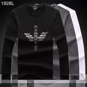 秋冬大活躍 アルマーニ ARMANI長く使える 3色可選 長袖Tシャツ2020年秋冬入荷