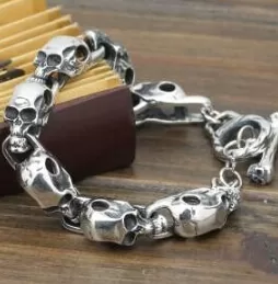 完売　2020 CHROME HEARTS クロムハーツ シルバー925 ブレスレット 男性用