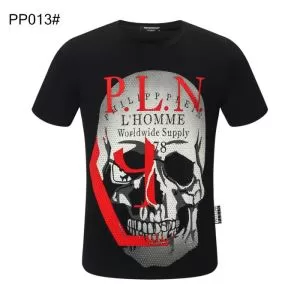 普段使いにも最適なアイテム 半袖Tシャツ 多色可選 人気の高いブランド フィリッププレイン PHILIPP PLEIN