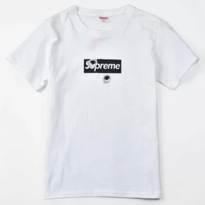 スタイリッシュな印象 2020 シュプリームSUPREME ファション 男女兼用 半袖Tシャツ 2色可選