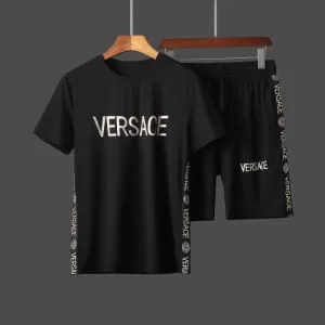 ヴェルサーチ ｔシャツ コピーVERSACEコレクション 優質な生地 スウェットセットアップ上下着 カジュアル