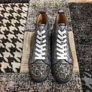 期間限定セール クリスチャンルブタン 抗菌防臭加工Christian Louboutin スニーカー、靴ハイトップシューズ
