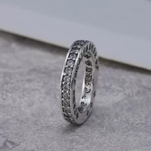 ちょっと大人の印象リング指輪 クロムハーツCHROME HEARTS 3色可選 今旬のシルエットバランス