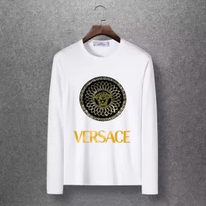 2020秋冬最重要アイテム ヴェルサーチ VERSACE 長袖Tシャツ 4色可選 おしゃれでおすすめ今季トレンド