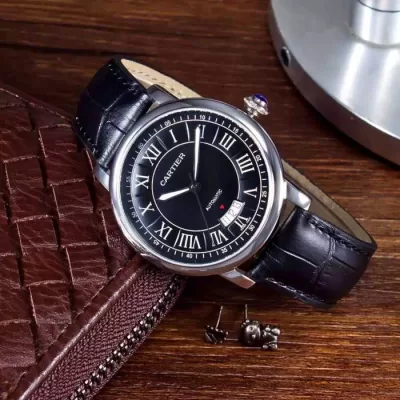 首胸ロゴ カルティエコピー CARTIER 高機能の腕時計 機械式 多色選択可