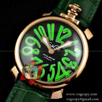 大人気　美品 GaGa Milano ガガミラノ 腕時計