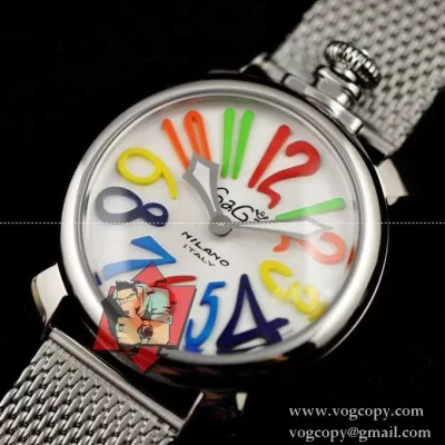 大人気　美品 GaGa Milano ガガミラノ 腕時計