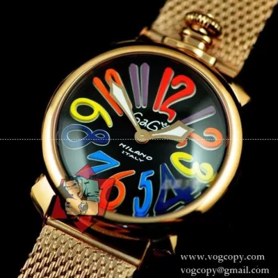 大人気　美品 GaGa Milano ガガミラノ 腕時計