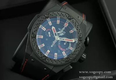 スイスムーブメンノ7750 Hublot ウブロ メンズ腕時計 F1 自動巻き 6針 日付表示 46MM ラバー BLACK