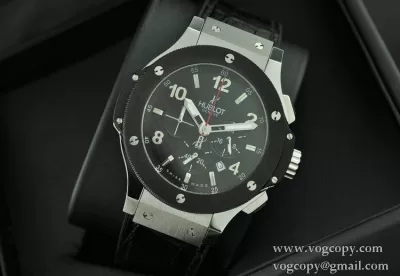 日本製クオーツVK Hublotウブロ メンズ腕時計 日付表示 ラバー 42MM