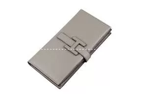 エルメス【HERMES】 ボックスカーフ 長財布 並行輸入品 H015