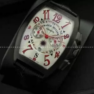 プレゼントに FRANCK MULLER フランクミュラー メンズ腕時計 日本製クオーツ 腕時計