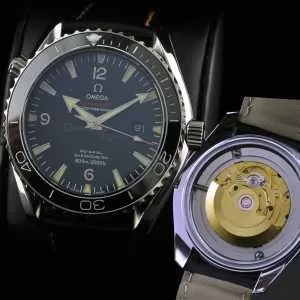 夜光効果 大人気 クロノグラフ 日付表示 OMEGA オメガ メンズ腕時計