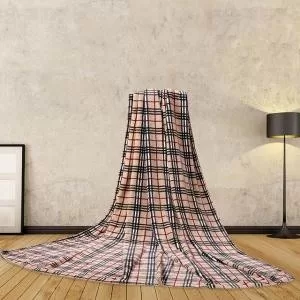 秋冬 2020 完売品BURBERRY バーバリー 軽量 ユーロデザイン チェック柄 ブランケット