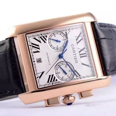 2020 CARTIER カルティエ 個性的なデザ 機械式自動巻きムーブメント 男性用腕時計 4色可選