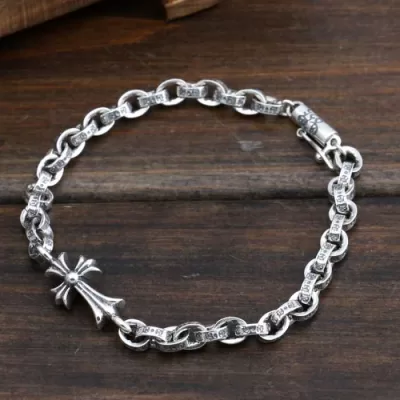 入手困難2020 クロムハーツ CHROME HEARTS シルバー925 ブレスレット