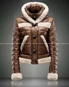 格安201314秋冬新作 女性用 ジャケット MONCLER ダウンジャケット フード付 3色可選