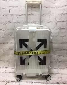 OffWhite おすすめな大人のトレンド オフホワイト スーツケース 【2020春夏】最新コレクション