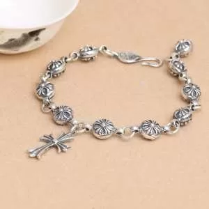 2020春夏 めちゃくちゃお得 CHROME HEARTS クロムハーツ シルバー925 ブレスレット