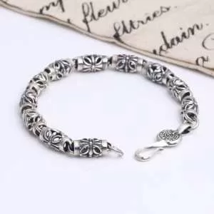 2020春夏 CHROME HEARTS クロムハーツ 人気が爆発 シルバー925 ブレスレット