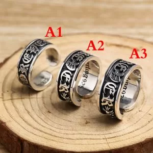 大人の余裕が漂う 3色可選 リング指輪 夏っぽさ新作アイテム クロムハーツCHROME HEARTS