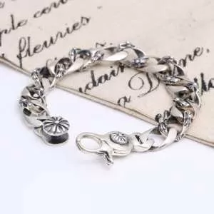 人気が爆発 2020春夏 CHROME HEARTS クロムハーツシルバー925 ブレスレット