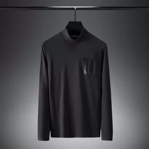 2色可選 長袖Tシャツ 秋冬の最新アウターが続々登場 VERSACE 2020秋冬流行ファション ヴェルサーチ