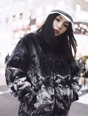 シュプリーム Supreme ダウンジャケット/綿入れ Fleece Wolf Jacket