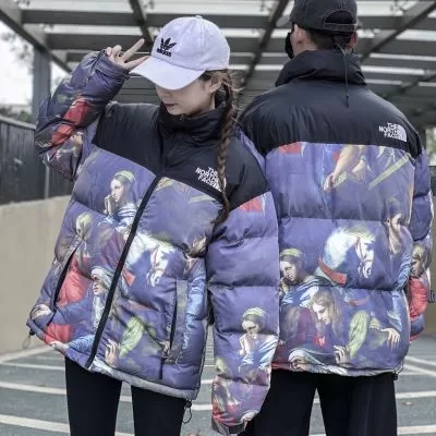 シュプリーム Supreme ダウンジャケット/綿入れ x TNF The North Face
