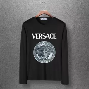 4色可選 長袖Tシャツ 今年注目すべき秋冬ファッション 2020トレンドアイテム激安 ヴェルサーチ VERSACE